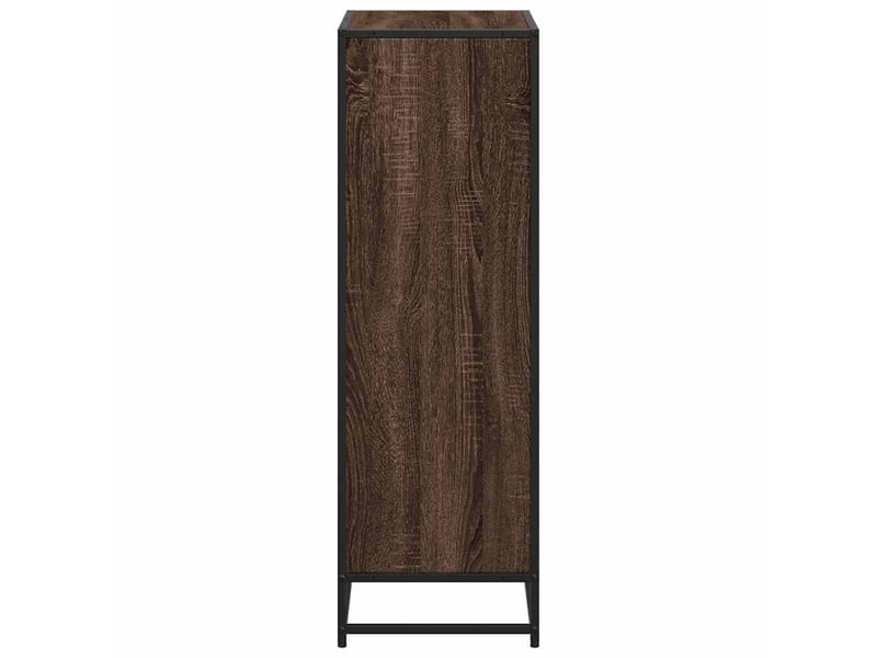  Bibliothèque, étagère de rangement chêne marron 60x35x107,5 cm bois d'ingénierie  - Conforama E