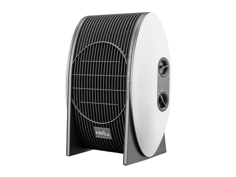  Chauffage soufflant horizontal ABRILA Ardor 2000 W blanc et argent, 2 puissances, thermostat réglable et grille de protection 226222001 - Conforama A