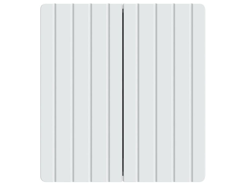  Armoire murale salon, meuble de rangement blanc 59 x 31 x 64 cm bois d'ingénierie  - Conforama D