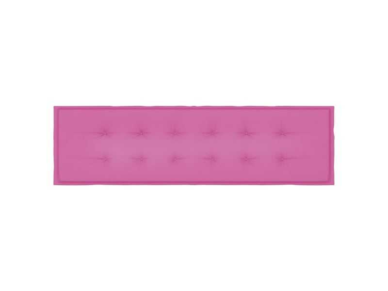  Coussin de banc, coussin d'assise, coussin de canapé tissu oxford rose 180 x 50 x 3 cm cf53819  - Conforama D