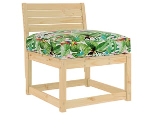 Coussin d'assise, coussin pour chaisecanapé tissu oxford multicolore 70 x 70 x 12 cm cf56673