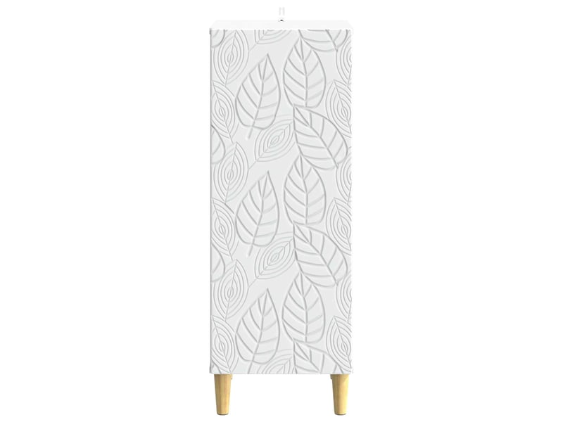  Buffet - bahut - meuble de rangement blanc 33 x 34,5 x 90 cm bois d'ingénierie  - Conforama E