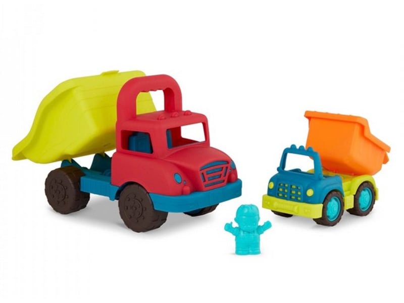  Set de 2 camions benne - grand et petit BX2238 - Conforama A