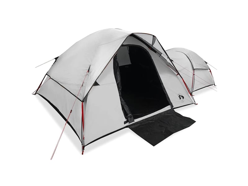  Tente de camping 5 personnes blanc tissu occultant imperméable  - Conforama A