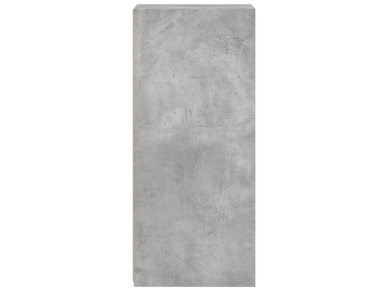  Buffet - bahut - meuble de rangement gris béton 30x41x93 cm bois d'ingénierie  - Conforama E
