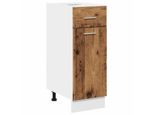 Armoire de cuisine, armoire à tiroirs lyon bois ancien 30x46x81,5cm bois d'ingénierie