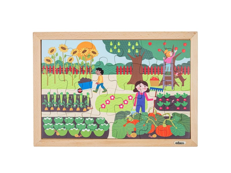  Educo sens des nombres - quantités jusquà 6  24 pièces de puzzle 8719924045579 - Conforama B