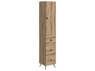 Armoire <strong></strong> <strong></strong> coloris bois clair largeur 34.5 cm