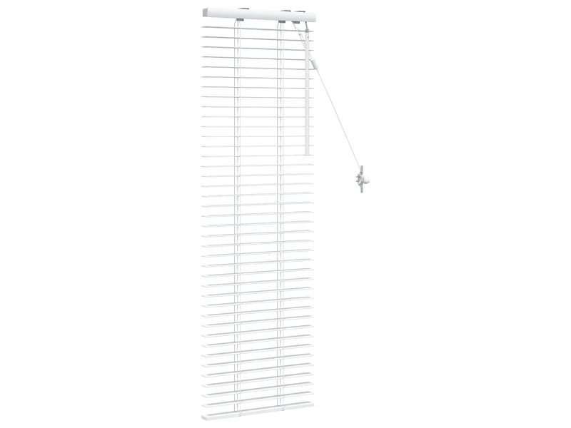  Store vénitien, store de fenêtre blanc 45 x 130 cm 35 mm bois de paulownia massif cf47804  - Conforama D