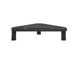Support de moniteur d'angle 49 x 28 x 10,5 cm noir 02_0029220