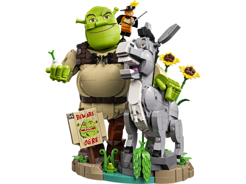  72423 shrek l'ane et le chat potté 72423 - Conforama B