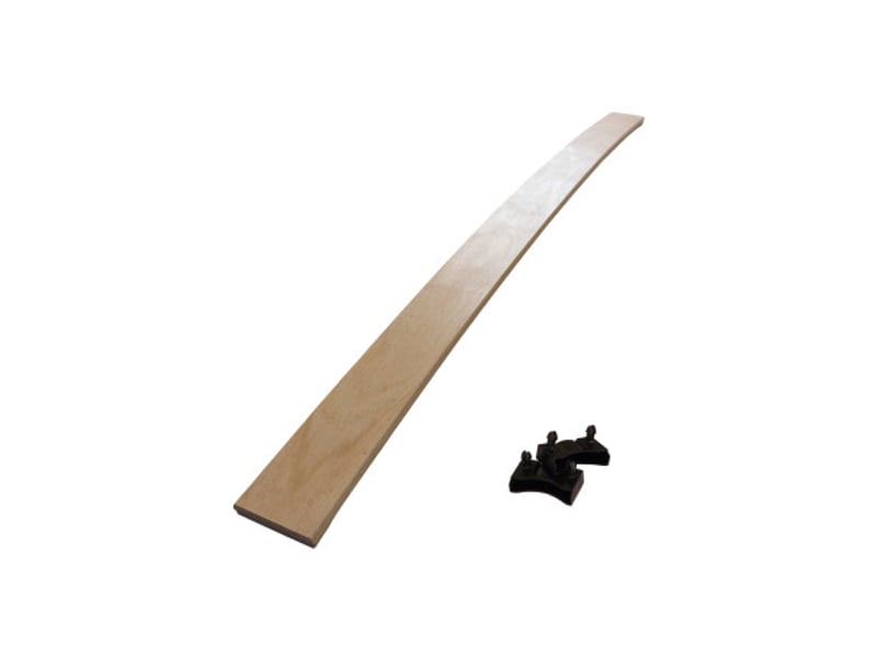 Lot 10 Lattes Bois Sommier 680x48x8mm + Embouts - Pour Lit 140 BZ Clic Clac