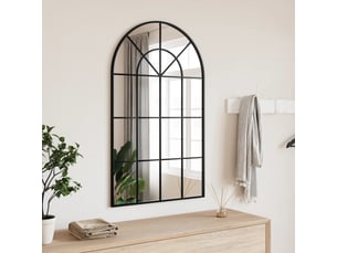 Miroir  à fixer coloris noir <strong></strong>  <strong></strong> - 60 cm x 100 cm