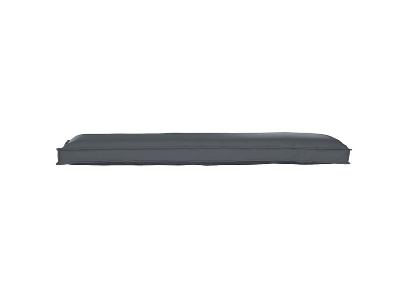  Set de coussin de jardin - coussins de palette 2 pc tissu oxford anthracite  - Conforama C