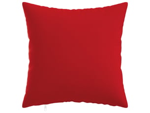 Lot de 12 housses de coussin heerlen rouge 45 x 45 cm tissu cf48990