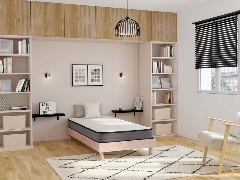 Filet D'Amour Kit 6 Lattes De Lit Largeur Standard 5,3 Cm - Longueur 75 Cm