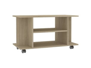 Meuble tv coloris marron 80 cm <strong></strong>  <strong></strong>