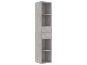 Bibliotheque coloris  argenté  <strong></strong> <strong></strong> - 36 cm x 171 cm