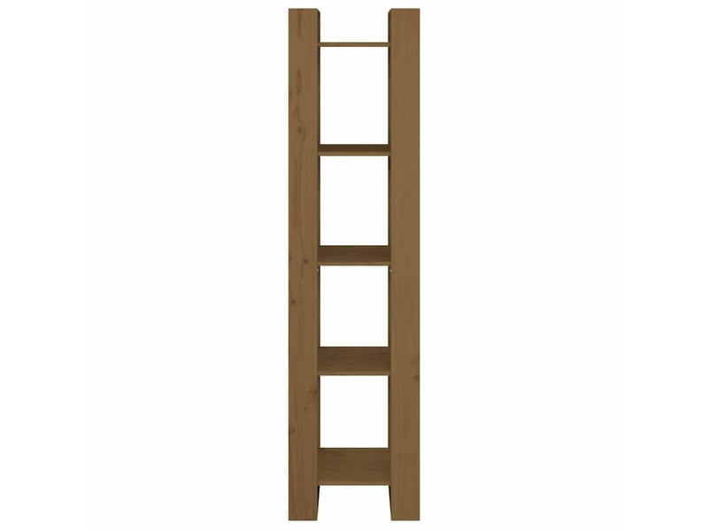 Bibliothèque, séparateur de pièce marron miel 41x35x160 cm pin - Conforama E