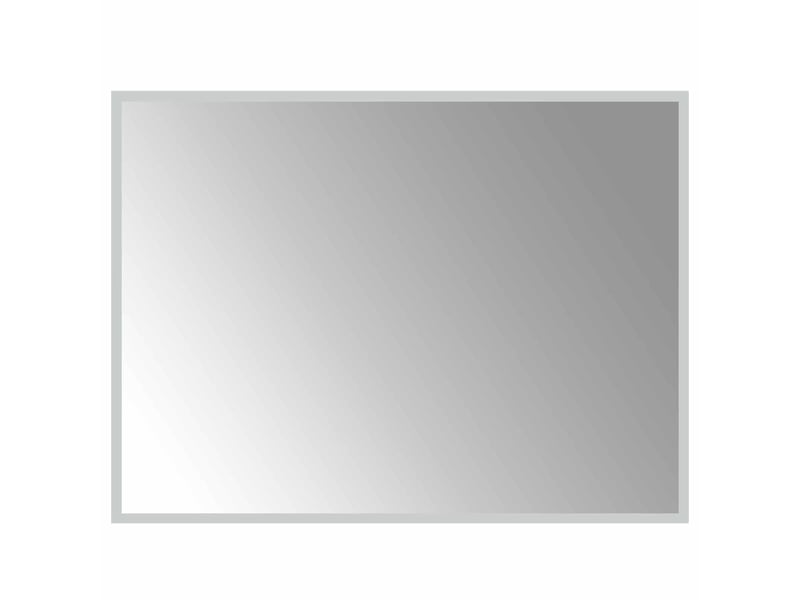  Miroir de salle de bain, miroir de toilette led transparent 80 x 60 cm verre trempé cf62620  - Conforama A
