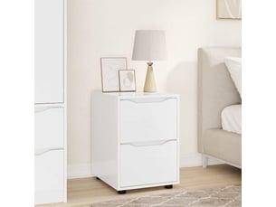 Commode 1 tiroir(s) <strong></strong> <strong></strong> coloris blanc largeur 40 cm