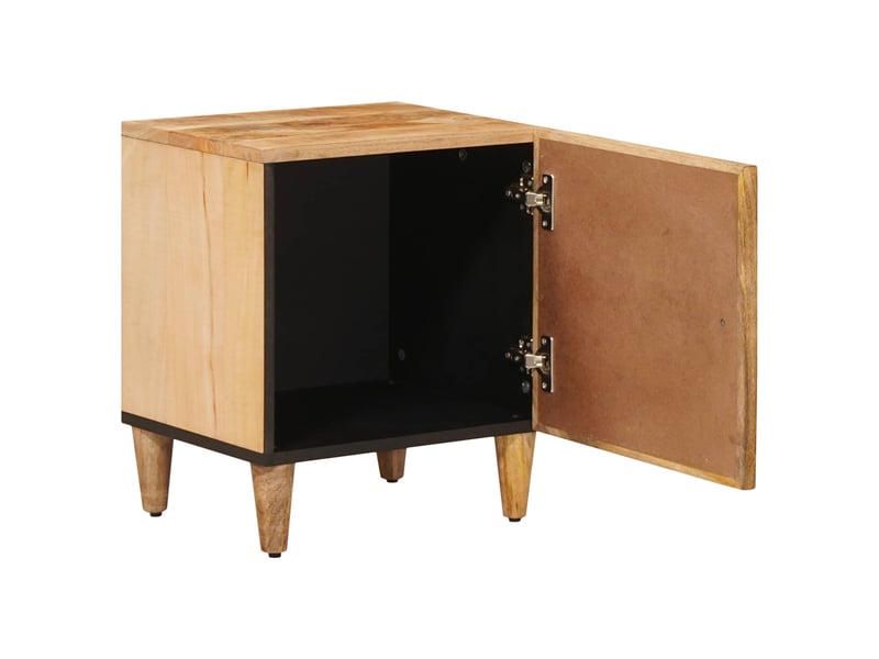  Table de chevet 2 pièces marron 40 x 33,5 x 46 cm  - Conforama A