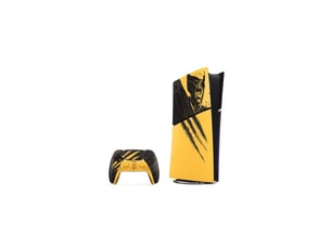 Console ps5 digital edition slim 825 go noir jaune bundle dualsense marvel's wolverine