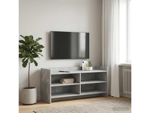 Meuble tv coloris gris 100 cm <strong></strong>  <strong></strong>