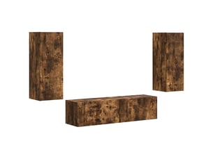 Meuble tv coloris marron 30 cm <strong></strong>  <strong></strong>