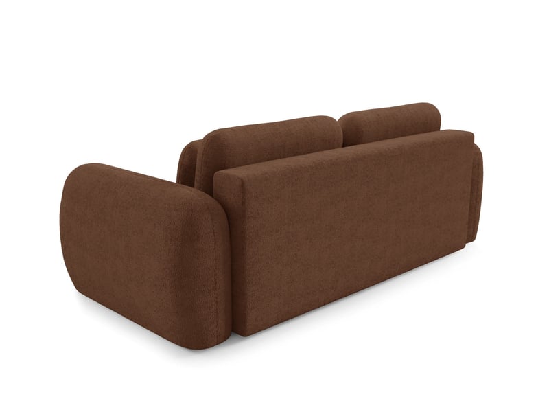 Canapé contii premium avec fonction de couchage couleur : quelle rouge - Conforama E