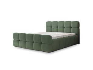 Lit coffre 120x200cm <strong>MASSENO</strong> <strong></strong> coloris vert