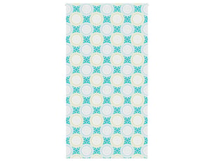 Store enrouleur de douche, store à rouleau 130x240 cm largeur du tissu 126 cm cf44997