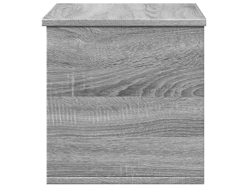  Boîte de rangement, coffre de rangement sonoma gris 60x35x35 cm bois d'ingénierie  - Conforama E