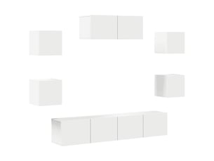 Meuble tv coloris blanc  <strong></strong>  <strong></strong>