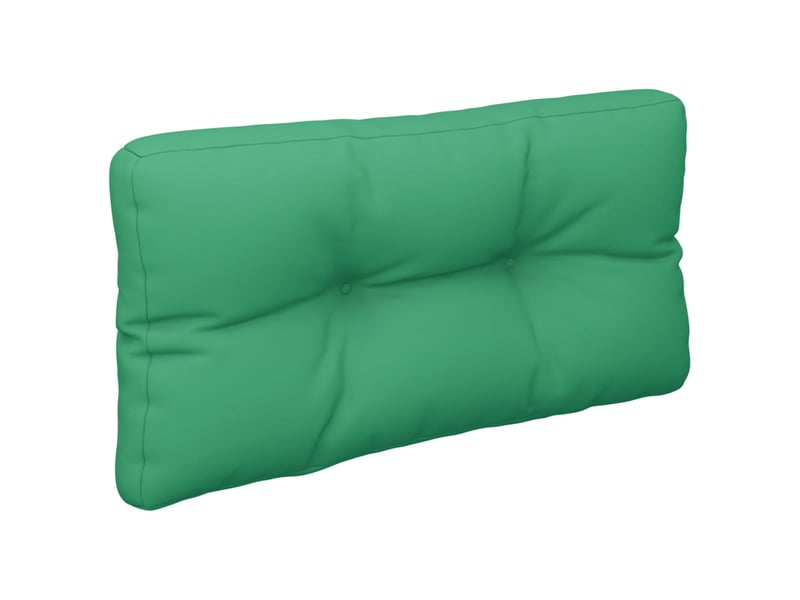  Coussin de palette, coussin de chaise, coussin de canapé vert 70x40x12 cm tissu cf55495  - Conforama D