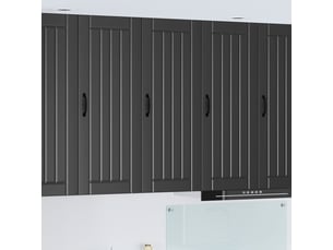 Meuble mural de cuisine, armoire de cuisine noir 40x31x100cm bois d'ingénierie shl2428
