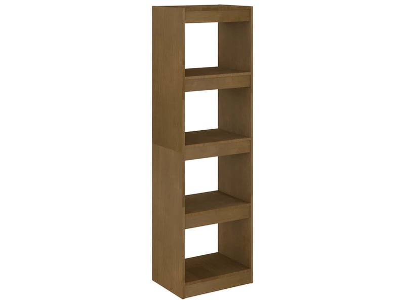  Bibliothèque, séparateur de pièce marron miel 40x30x135,5 cm pin  - Conforama A