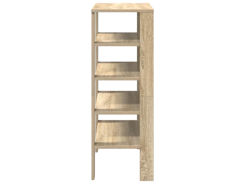  Meuble à chaussures, étagère à chaussures chêne sonoma 61x32x87,5 cm bois ingénierie  - Conforama E
