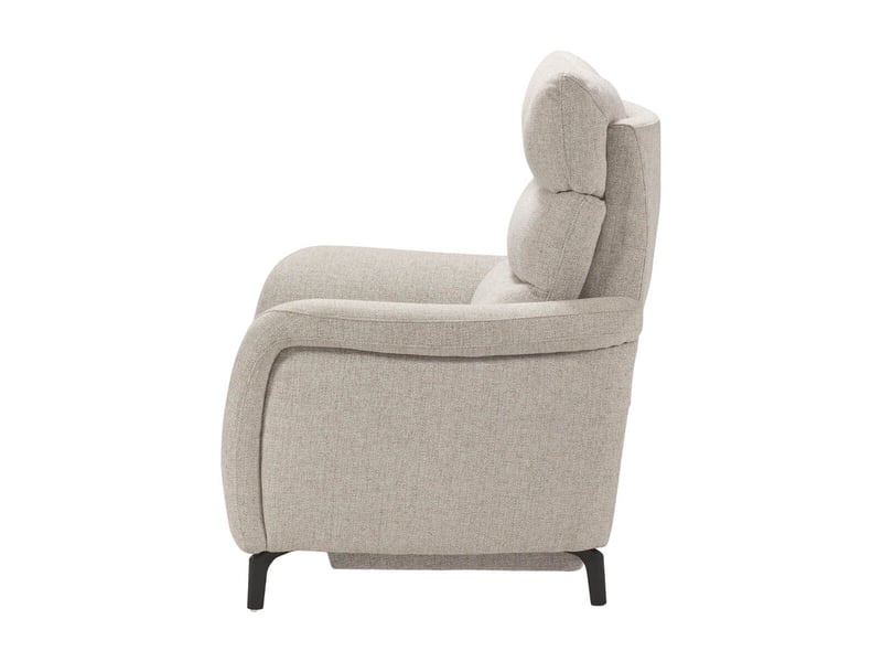  Fauteuil relax électrique tissu beige chiné - varenne VARENNE - Conforama D