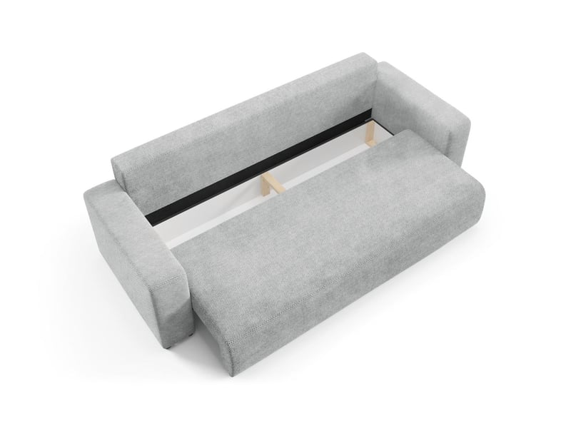 Canapé convertible evora gris - Conforama D