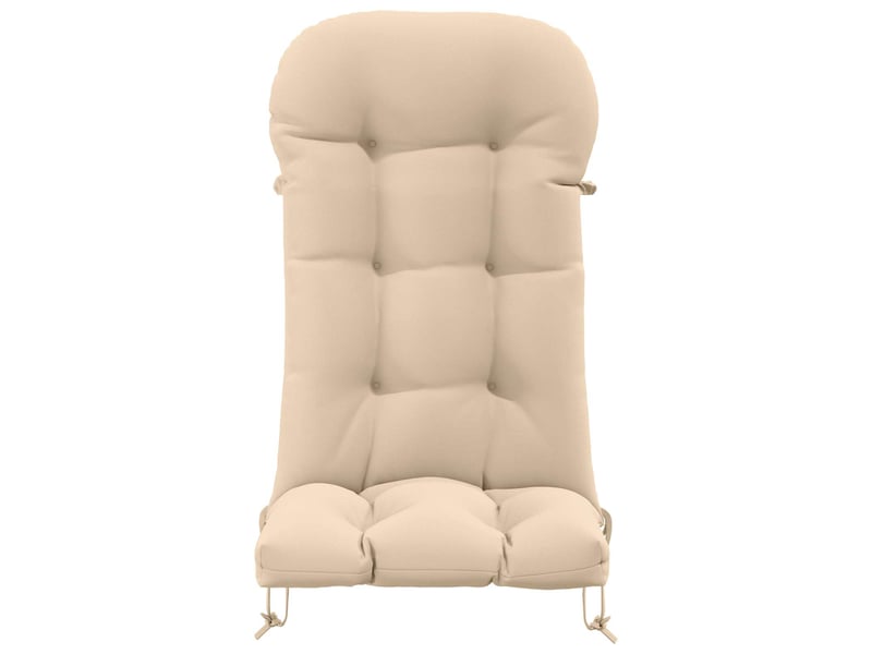Coussin de transat ensoleillé, coussin pour bain de soleil putten 100 % polyester crème cf56079 - Conforama D