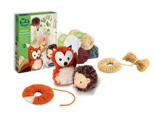 Art et creation animaux en pompons