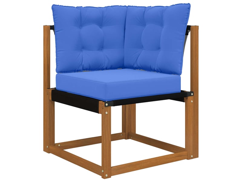  Coussin de canapé d'extérieur, coussin de chaise polyester bleu royal cf54032  - Conforama C