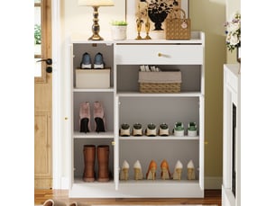 Meuble à chaussures 12 paire(s)  <strong></strong>  <strong>Fay Lum</strong> coloris bicolore