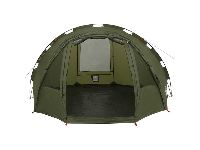 Tente de pêche, tente de camping 2 personnes vert olive imperméable shl21372 - Conforama D