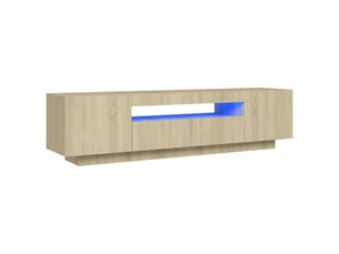 Meuble tv coloris marron 160 cm