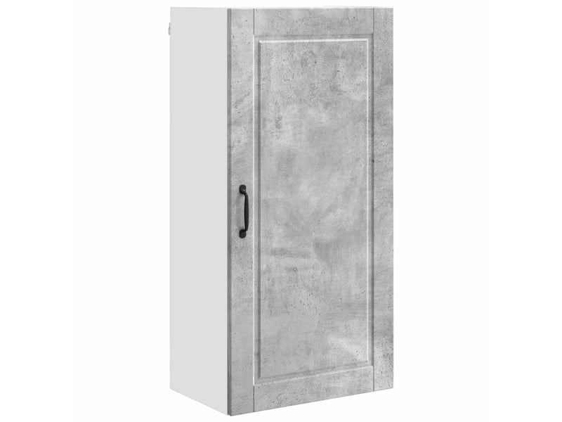  Meuble mural de cuisine, armoire de cuisine gris béton 50x31x100cm shl1833  - Conforama A