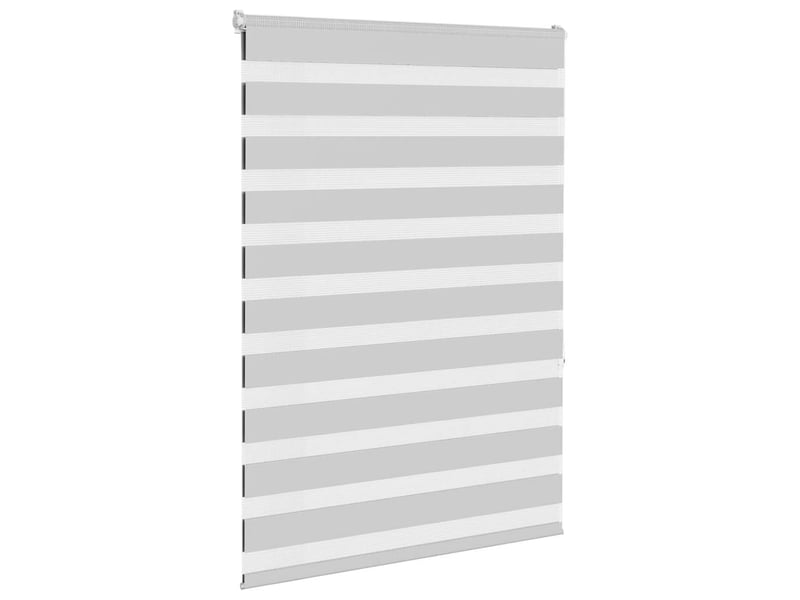  Store zèbre, store de fenêtre gris clair largeur du tissu 100,9 cm polyester cf48440  - Conforama C