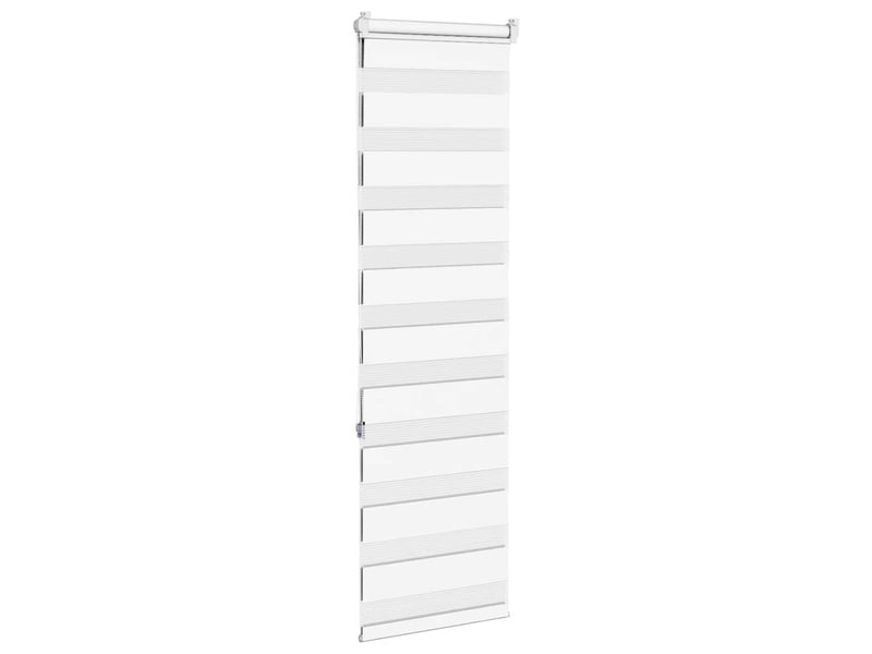  Store zèbre, store de fenêtre blanc 45x150 cm largeur du tissu 40,9 cm polyester cf48399  - Conforama D