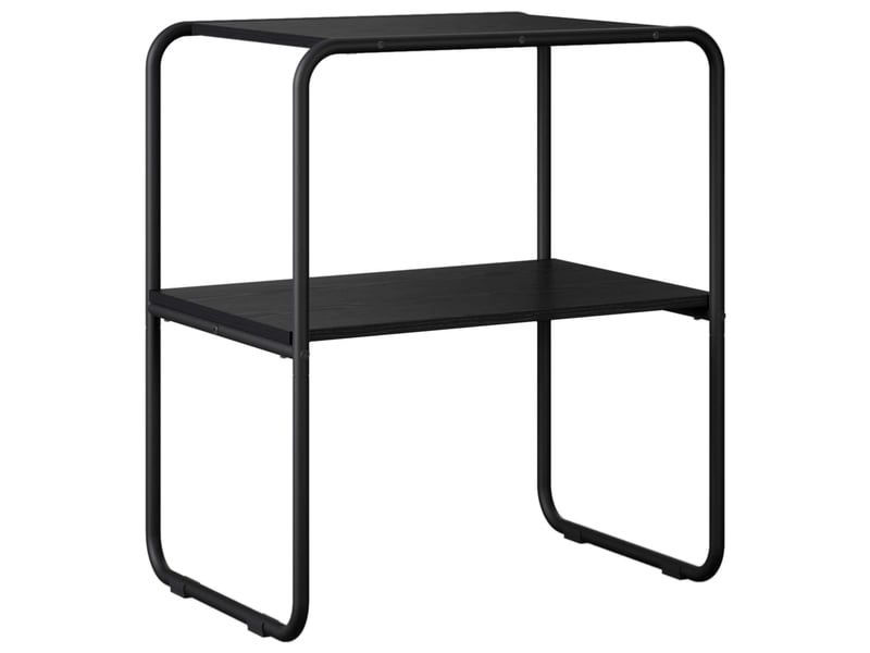  Vidaxl table console chêne noir 100 x 42,5 x 70 cm bois d'ingénierie  - Conforama A